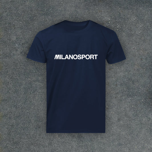 Tshirt Milanosport Logo (Blue)